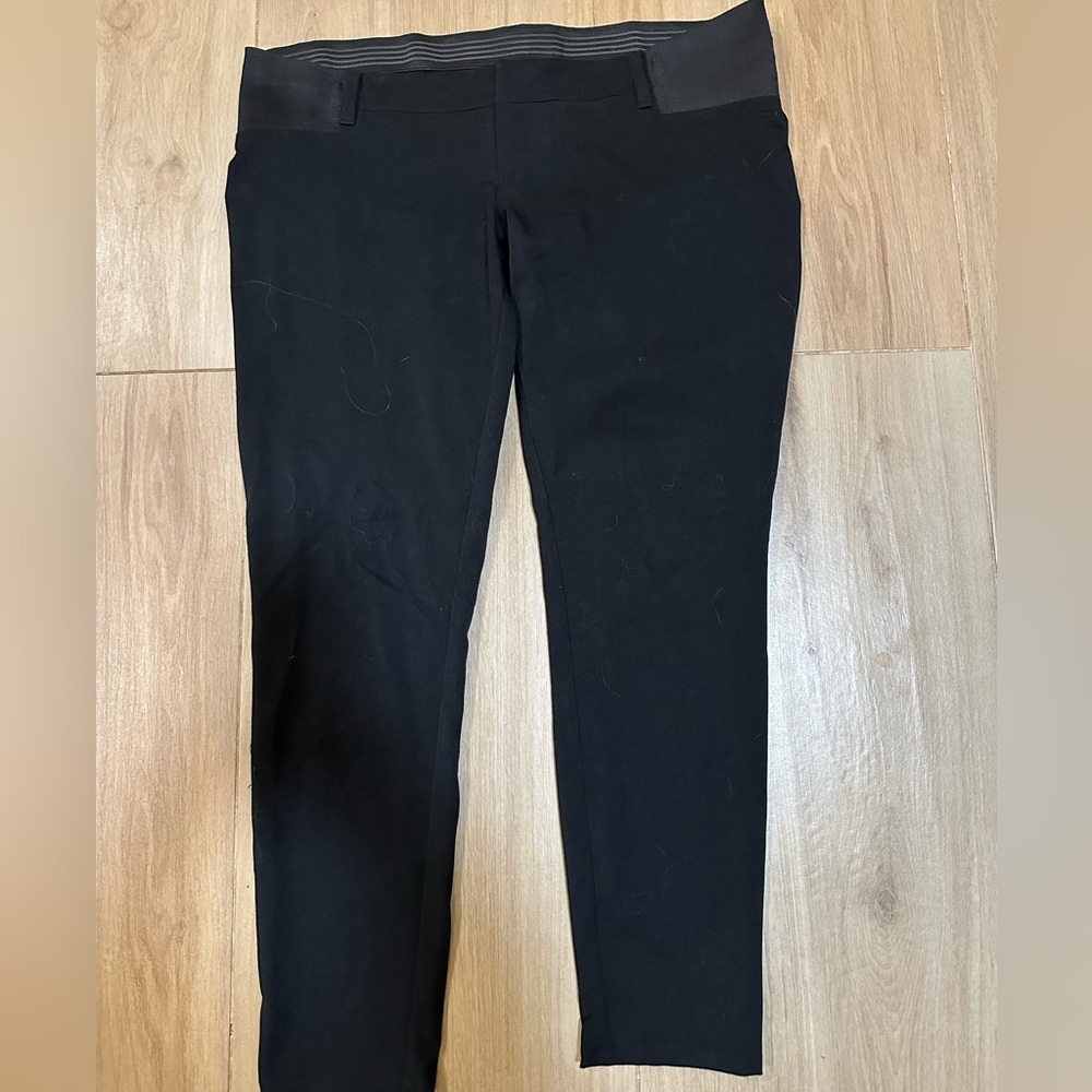 Black maternity pants